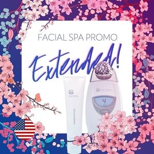 Facial Spa package on sale till the end of May!